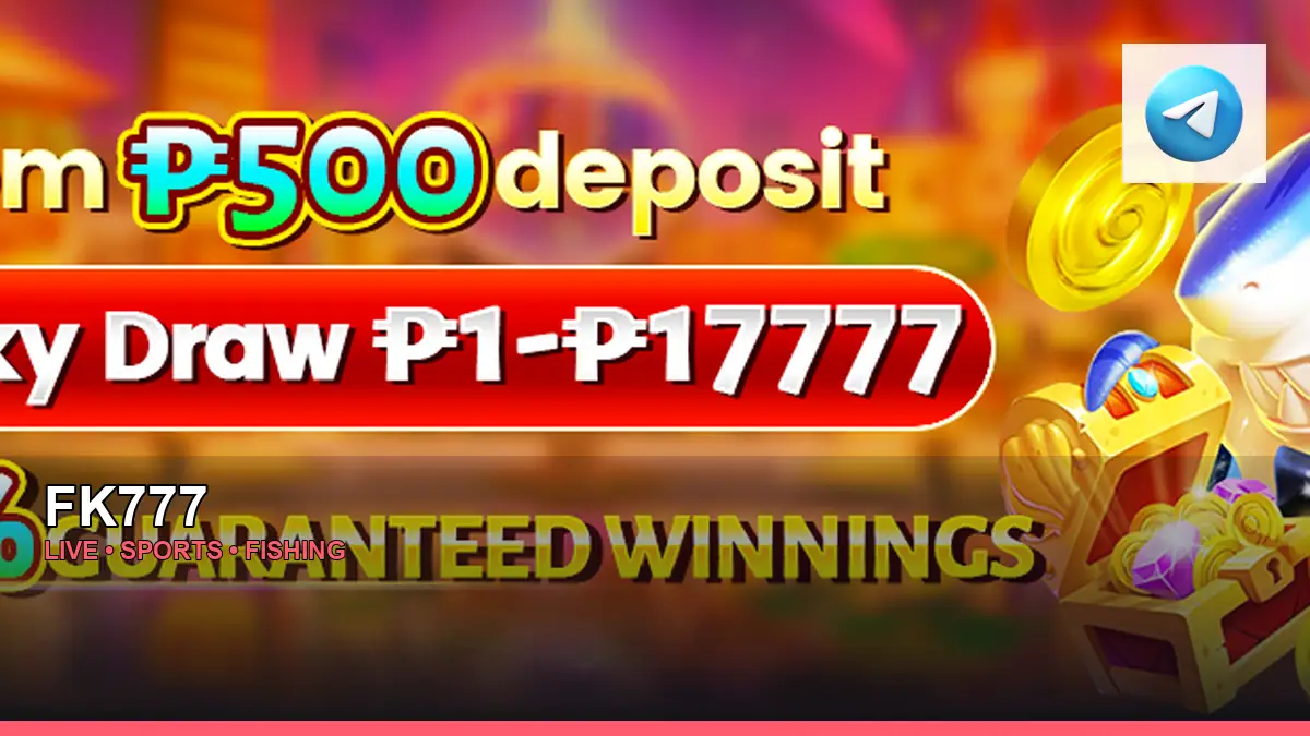 FK777 live casino, sports and fishing games for Philippine players