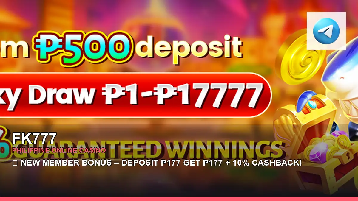 FK777 online casino and slot games for Philippine players